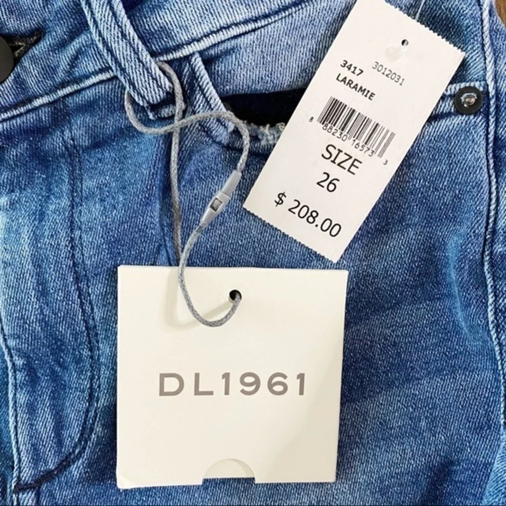 DL1961 Revolve Farrow Ankle Instaslim Distressed Skinny Jeans NWT